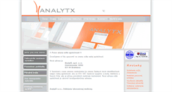 Desktop Screenshot of analytx.sk